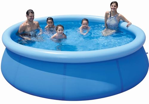 Piscina gonfiabile - Piscina rotonda da 300 x 76 cm, Capacità di 3816 litri, realizzata in materiale resistente, ideale per l'estate.