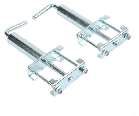 Perni a sgancio rapido per carrello di atterraggio della quinta ruota, set di perni di bloccaggio a molla per sostituzione LC308287, kit di regolazione in acciaio zincato resistente per rimorchio