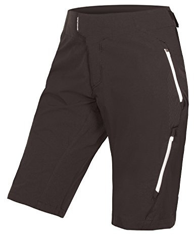 Endura SingleTrack Lite Baggy Damen Radhose II, Damen, schwarz, X-Small