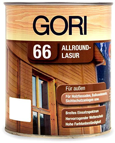 2,5L Gori 66 Holzlasur palisander Holz Lasur Holzschutz Holzschutzlasur