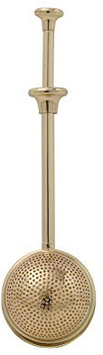 Bloomingville Stainless Steel Tea Egg with Gold Finish