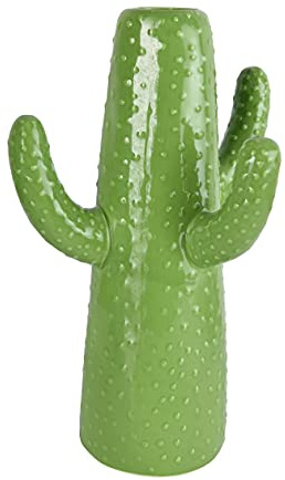 Unbekannt Cactus Vase XL Vase en Céramique Cactus Porcelaine Figurine Vase Déco Vase Kaktusvas cw171 Palazzo Exclusif