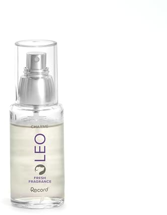Record Charme Profumo per Cani Leo fruttato di lunga durata. Spray profumato Fresh Fragrance al Lampone, Limone e Pescache assicura la massim freschezza, Made in Italy da 50ml