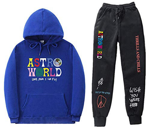 LIMILI Travis Scott ASTROWORLD - Set di maglioni da uomo e da donna 38 XL