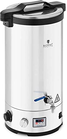 Royal Catering RCBM-30CK majskokare 30 l 700/1.800/2.500 W 30-110 °C Rostfritt stål Fermenter Fermenteringskedel