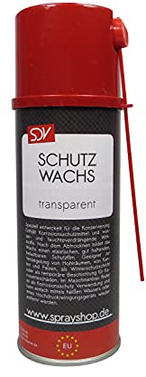 SDV Chemie Schutzwachs 12x 400ml transparent milchig Sprühwachs Karosserie Unterbodenschutz
