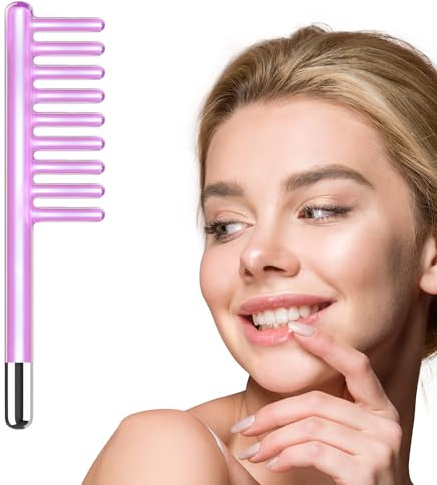 Comb Tube Spare Argon Glass Attachment for UUPAS High Frequency Facial Wand