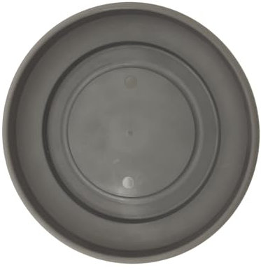 Oakland Gardens 32cm Plant Pot Saucer Round Strong Plastic Base Water Drip Tray Saucers, Black Colour| Size 32cm| Pack of 2