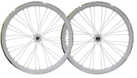 700C Fixed Gear Fahrrad Laufradsatz 40mm Fixie Bike Vorder- Und Hinterräder Aluminium Legierung V Bremse Rückwärtsfahren Rückwärts Bremse