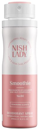 Nishlady No.4 Smoothie Deodorant Spray 200 ml - Desodorante En Spray Para Mujer