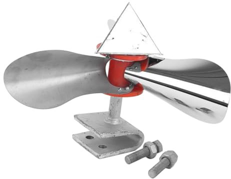 VANZACK Moulin à Vent Oiseau en Acier Inoxydable, Chasse Décoration Automne