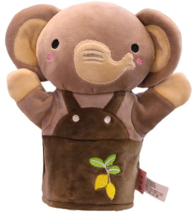 Tierhandpuppen Plüschhandpuppe Waldtierpuppen Handpuppen für Kinder Niedliches Puppentheater Rollenspiel für Kinder