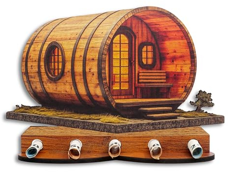 DRO Design – Geldgeschenk Groß aus HDF Holz für Hochzeit Geburtstag Jubiläum Geld Geschenk Geldgeschenke Sauna