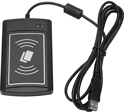 Lector de Tarjetas Smart Smart de Gearwell, escáner de Tarjetas USB de 5V DC, Dispositivo de búsqueda de Tarjeta de crédito sin, Escritor de Lector de Tarjetas RFID, para el de