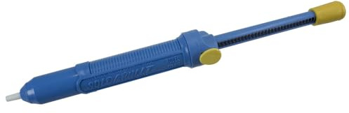 Edsyn Deluxe DS017 Dispositivo dissaldante standard DS017, lunghezza: 330 mm, funzionamento senza sforzo con una sola mano, semplice scatto a pulsante, punta autopulente, per dissaldare