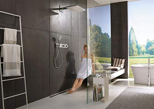 Hansgrohe Thermostat Unterputz rainSelect Fertigset 3 Verbraucher Chrom, 15356000