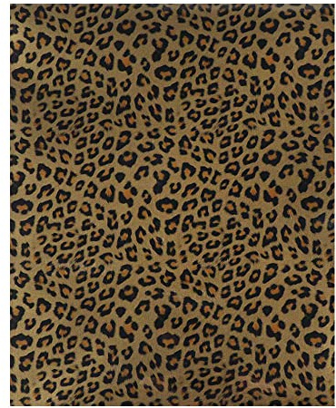 TopHomer 5 Stück Plotterfolie Textil, 9.84 x 12 Leopard Vinylfolie Heat Transfer Vinyl, Transferpapier zum Aufbügeln Plotter, Wärmeübertragungsfolie Plotter