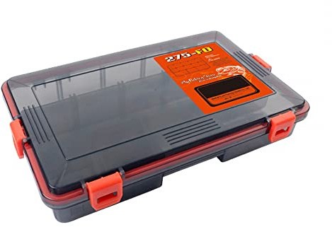 MiOYOOW Tackle Dividers, Lure Tray Detachable Storage Waterproof Box for Holding Bait Hook Fly Fishing Tool Accessory