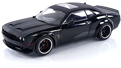 Solido 1:18 Dodge Challenger schwarz Modellauto Modellfahrzeug