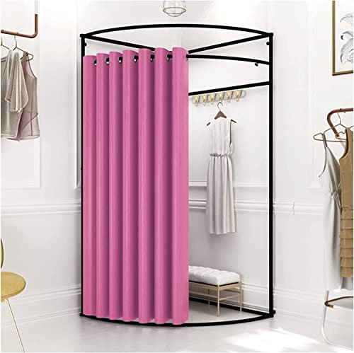 LIOONS praktisch Umkleidekabine Bewegliche Umkleidekabine Bekleidungsgeschäft Umkleidekabine Ecke Wandbehang Umkleidekabine für Einkaufszentren Tragbare