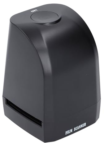 Scanner de Film, Appareil de Numérisation de Film USB Portable 8 MP, Mise au Point Fixe pour Films Négatifs Couleur 35 Mm 135 Mm, Diapositives Noires et Blanches, Scanner de Film