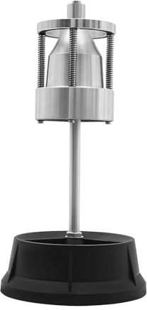 C-Juzarl Machines d'équilibrage des pneus, appareil d'équilibrage des pneus, moyeux portables pour voiture, camion, van, vélo (argent + noir)