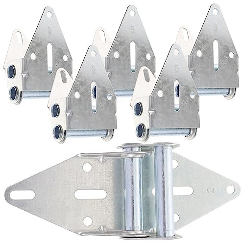 DIYEAH 6pcs Garage Door Hinges Heavy Duty Garage Door Parts Replacement Hinges for Installation
