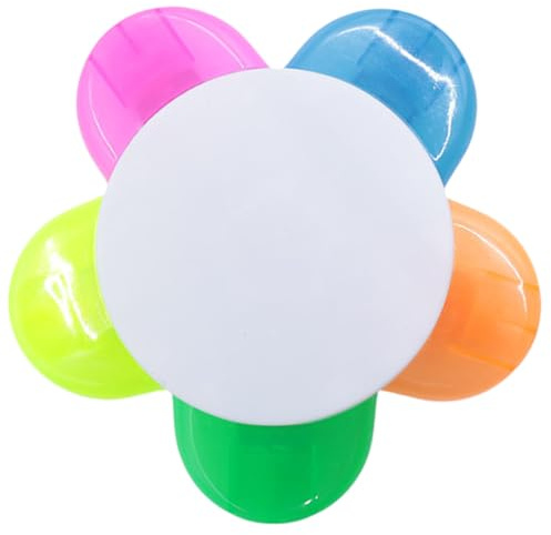 Juego de resaltadores coloridos, bonitos marcadores en forma de neumático, tinta fluorescente brillante, punta de cincel de escritura suave, papelería escolar divertida, mejora el marcado