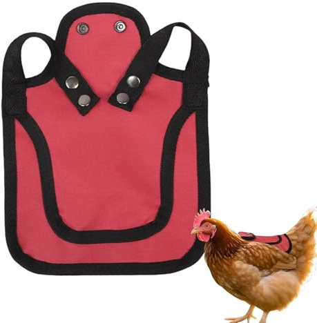 Schutzschürze für Hühner | Schutzkleidung für Hühner – mit verstellbaren Trägern für Pflege und Komfort von Geflügel im Hühnerstall