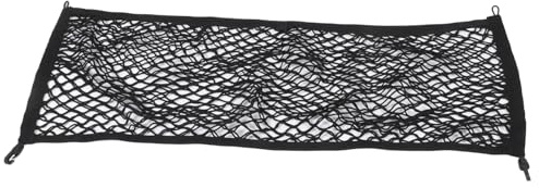 Cabilock Rete Portaoggetti Bagagliaio Auto per Suv e Truck Organizer Elastico Regolabile per Fissaggio Carico Rete Stoccaggio Posteriore Facile da Installare senza Attrezzi Sicurezza e