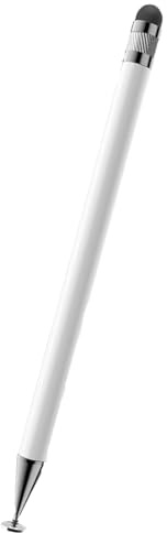 Disc Double Head - pekskärmspenna i silikon, känsligt skrivverktyg, slätt rittillbehör, hållbar aluminiumkropp, elegant design, pålitlig inmatningsenhet |