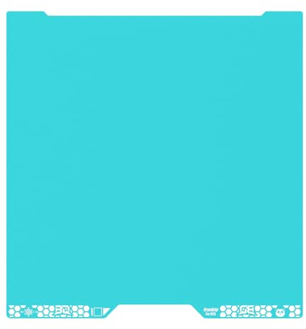 BIQU CryoGrip Pro Glacier Build Plate,Firm Adhesion 346x355mm | Low Temperature Printing for Bambu-Lab H2C 3D Printer, Double-Sided Spring Steel Sheet