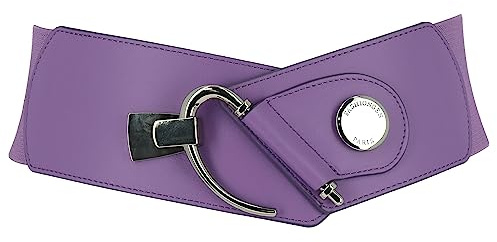 FASHIONGEN - Elastischer Damengürtel aus Rindsleder, DARLENE