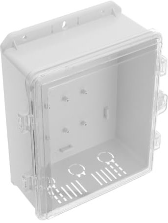 HOMSFOU Outdoor Electrical Junction Box Distribution Box Plastic Enclosure Door