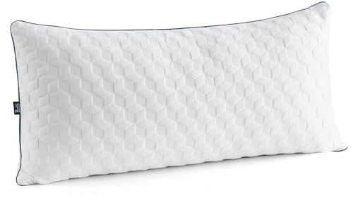 BedStory Kudde 40 x 80, ergonomisk minnesskumkudde för personer som sover på sida, höjdjusterbar sovkudde för alla sovpositioner, andas och allergivänlig