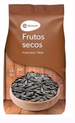 Coaliment Graines de Tournesol Grillées et Salées, Pack de 6 Sachets de 200g, Lot Économique pour Snacking