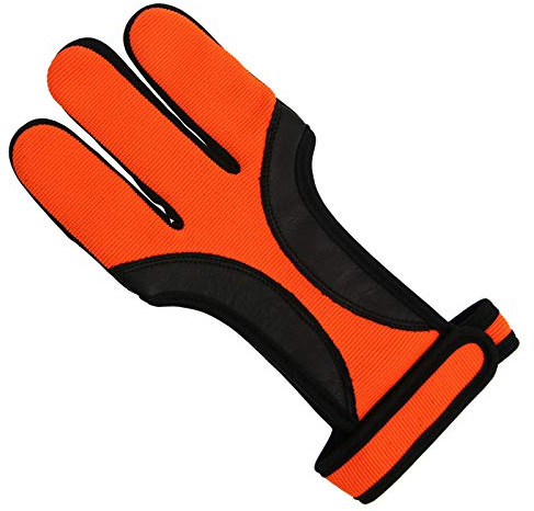 elToro Chroma - Schießhandschuh - Farbe: Orange - Größe: S; Zubehör Bogenschießen, Pfeil und Bogen, Bogensport, Handschuh