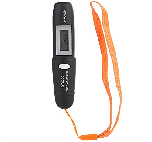 Tiefschwarzes Ultrakaltes und Hitzebeständiges Berührungsloses Miniatur-Infrarot-Thermometer/Infrarot-Temperaturmessung Digitales LCD/Mini-berührungsloses Thermometer
