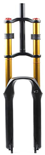 QHY Fahrrad-Federgabel 26 27,5 29 Zoll Fahrrad Federgabel MTB Fahrrad 130mm Luftgabel Fahrrad Federung Vorne Gabel Mountainbike Fahrradgabel (Size : 29in)