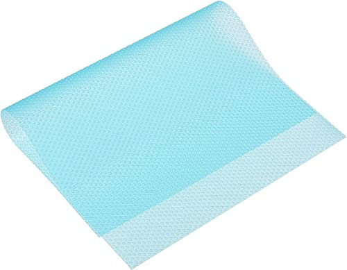 Fridge Liners Washable - Waterproof Non-Adhesive Shelf Mats (29x45cm, Pack of 2) – Ideal for Refrigerator, Kitchen Cabinets, Drawers & Furniture