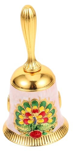 TOPPERFUN Handglocke Aus Legierung Klassisch Für Restaurant Hotel Party Klare Dekorativ Mit Griff Robust Vintage-Design