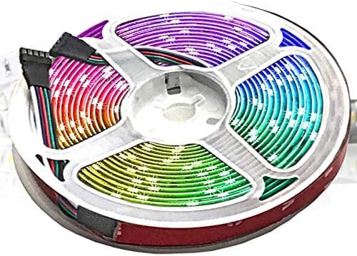 TechCore 5M PREMIUM 24V RGB+W RGBW LED Streifen/Band/Strip 5050 mit neutral weiss für Haus, Party, Weihnachten