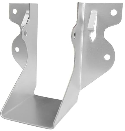 (20 Pack) 2 X 4 Joist Hanger 18 Gauge Double Shear Face Mount Joist Hangers for Wood, Floor Deck and Ceililng Joists