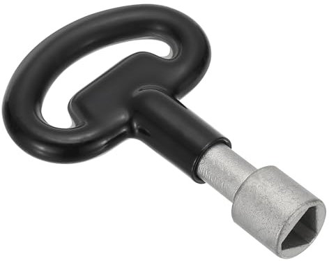 PATIKIL 11,5mm/0,45 Trou Douille Clé Clé, Acier Inox Triangle Électrique Armoire Gaz Eau Compteur Interrupteur Sécurité Clé pour Armoire Panneau Serrure