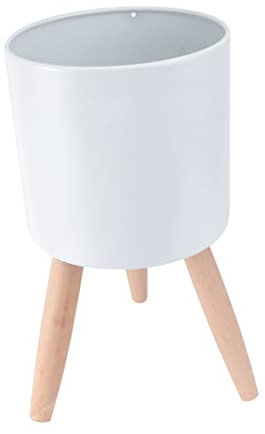 BESPORTBLE Eisen Kunst Blumenpot Stand Moderner Pflanzentopf Mit Ständer Für Zimmerpflanzen Und Blumen Einfacher Aufbau Minimalistisches Design Für