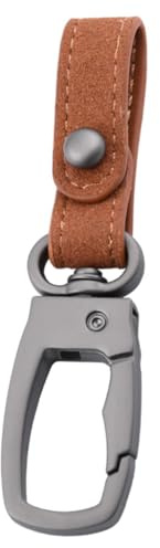 Mikikit Clip De Cinturón Para Llaves Llavero Para Cinturón Masculino Llavero Colgante Para Hombre Se Adapta a Cinturones Estándar Y Extragruesos Bolsillos Y Mochilas 3.54X0.78X0.47In