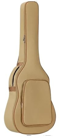 GXMDSGZ Gitarrryggsäck skyddsfodral vattentätt akustiskt gitarrfodral för klassisk gitarr, kaki, En Storlek, En stil