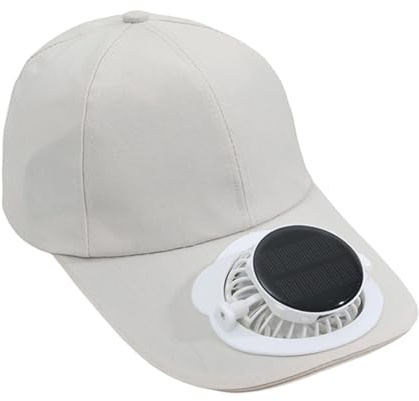 Cappello con Ventilatore Solare | Copricapo da Esterno,Cappello Traspirante con Visiera | per Donna Tore Golfista Viaggiatori Campeggio Escursionismo Sport