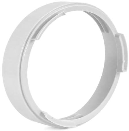 5.9 Inch Air Conditioner Exhaust Hose Coupler, Air Conditioner Hose Adapter | Heat Resistant Hard Plastic Universal Bidirectional Thread Air Tight Seal Tool Free Installation for Portable Air Conditioner