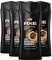 Axe 3-in-1 Duschgel & Shampoo Dark Temptation XL für langanhaltende Frische und Duft dermatologisch getestet 400 ml 4 Stück